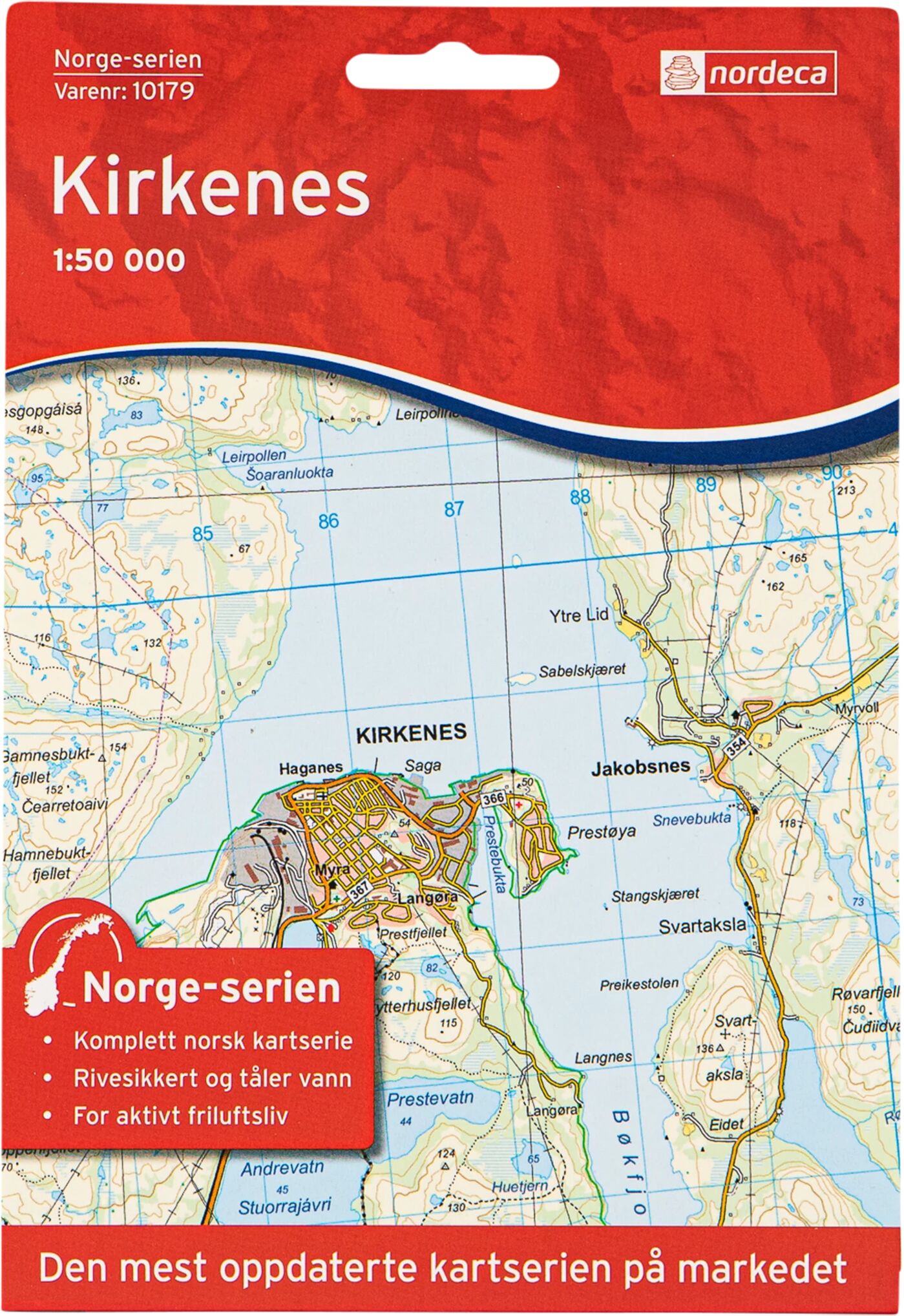 Nordeca Kirkenes,kart STD STD