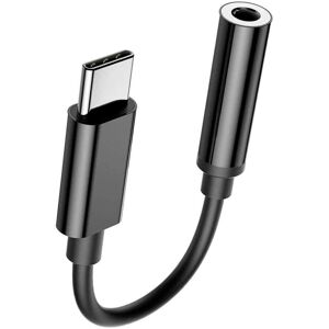 NoveltyThunder (For Google Pixel 7, Black) Fits Google Pixel 7 6A 6 Pro USB Type C To 3.5 mm Au