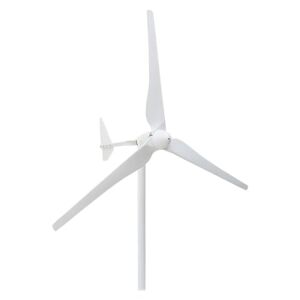 USKI Wind Turbine Generator, Wind Turbine Generator 2000W 48V 96V Alternative Energy Windmills For Marine, RV, Home, Windmill Generator For Home Use (Color : Bianco, Size : 48V)