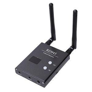Knnuey FPV 5.8 GHz 48CH RD945 Diversity Receiver with A/V and Power Cables Easy Install Easy to Use