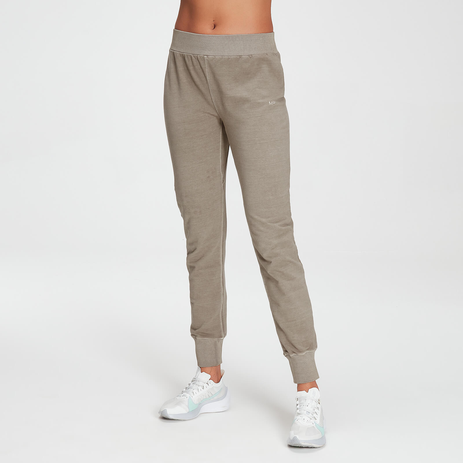 Mp Women's Raw Training Washed Joggers - Taupe - XXS