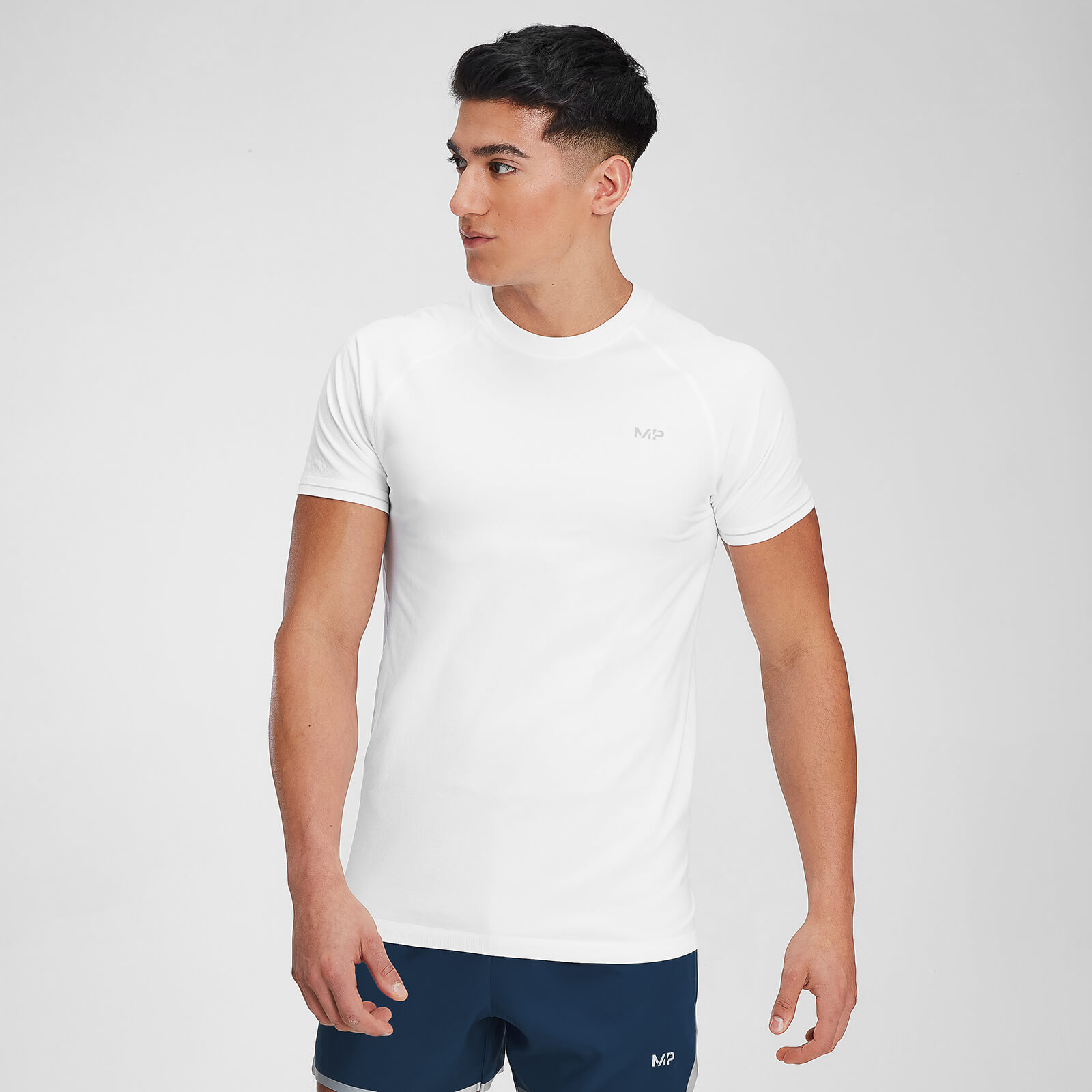 Mp Men's Velocity Short Sleeve T-Shirt- White - XL