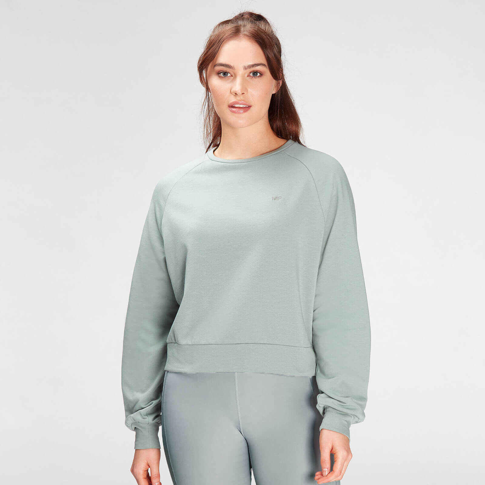 Mp Women's Coosure Sweatshirt- Washed Green - XL