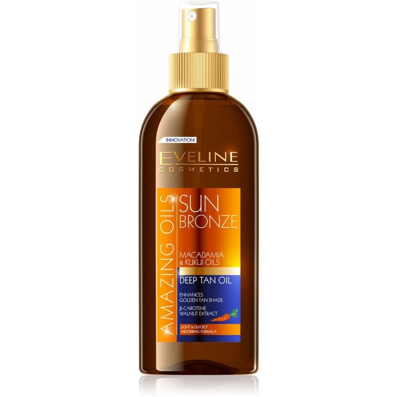 Eveline Amazing Oils Sun Bronze Deep Tan Oil 150 ml Rusketus&ouml;ljy