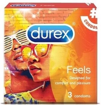 Durex Feels 3 kpl Kondomit