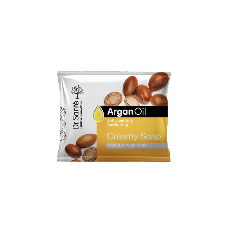 Dr. Sant&eacute; Creamy Soap Argan Oil 100 g Saippua