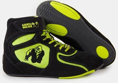 Gorilla Wear Chicago High Tops, Black/neon Lime