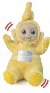 Giochi Preziosi - Peluche Teletubbies Giallo Tremolino - Laa Laa - 12cm