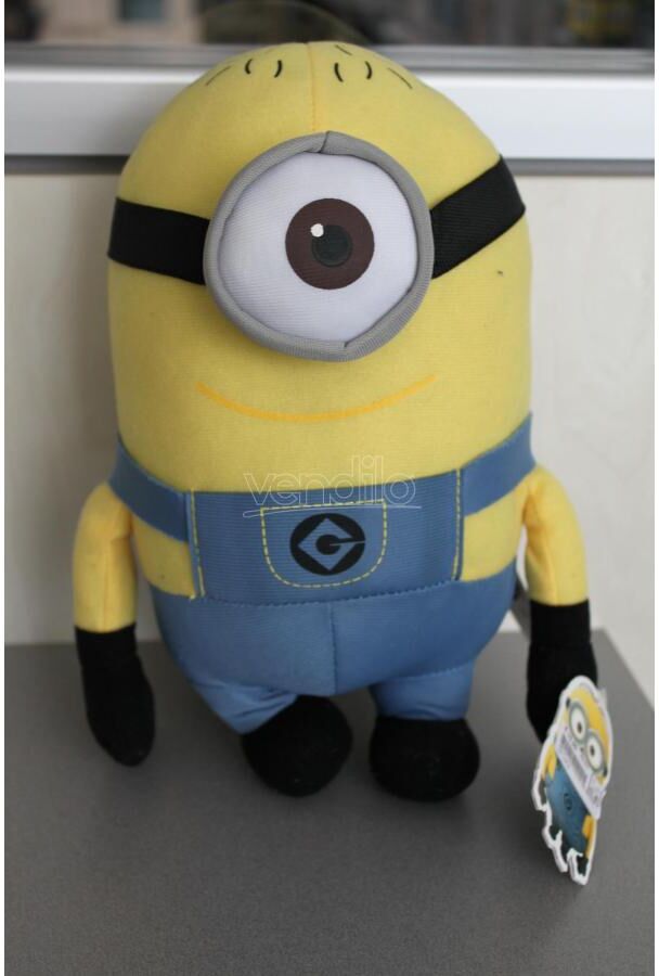 PLUSH Peluche Minion Cattivissimo Me 2 Stuart Con Sorriso 25cm