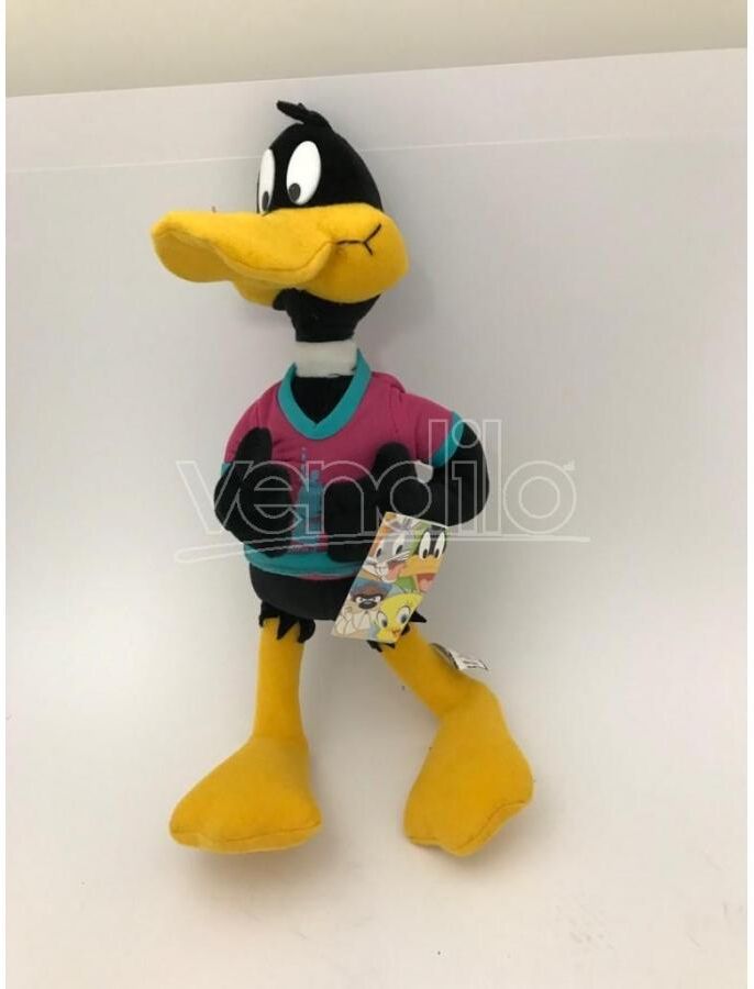 ALTRO Disney - Peluche Looney Tunes Duffy Duck Maglia Viola United States 30cm