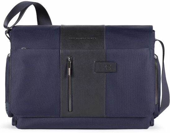 Piquadro Brief Messenger 43 cm scomparto Laptop blue