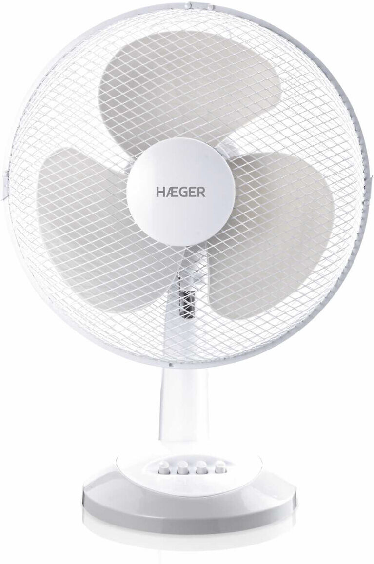 Haeger Ventoinha de mesa HAEGER LITTLE WIND - 40W, 30cm, da HAEGER   Branco