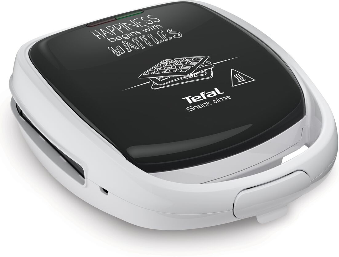 Tefal Máquina de waffles Snack Time Happiness SW341112   Preto/Branco