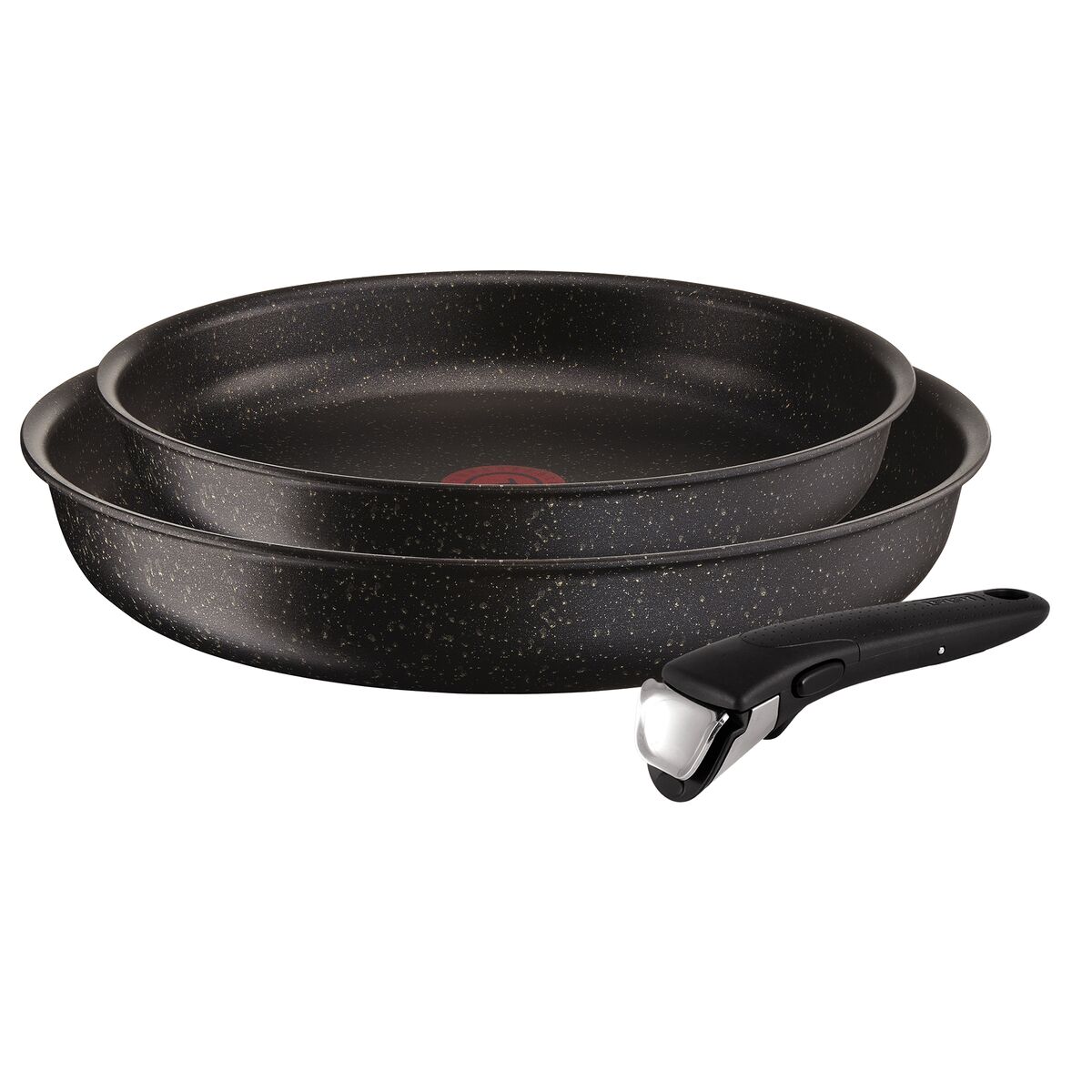 Tefal 2 frigideiras Ingenio 5 Authentic L6713912   Preto