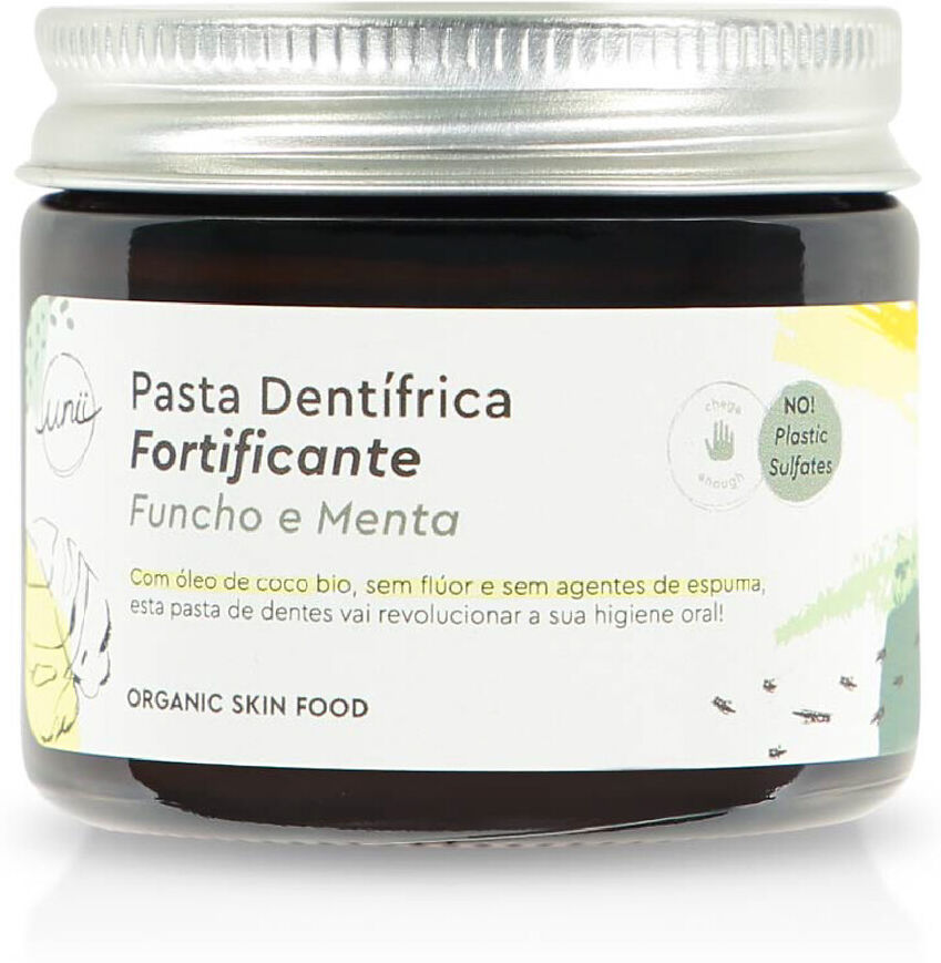 Unii Pasta Dentífrica Fortificante, da Unibio   sem cor