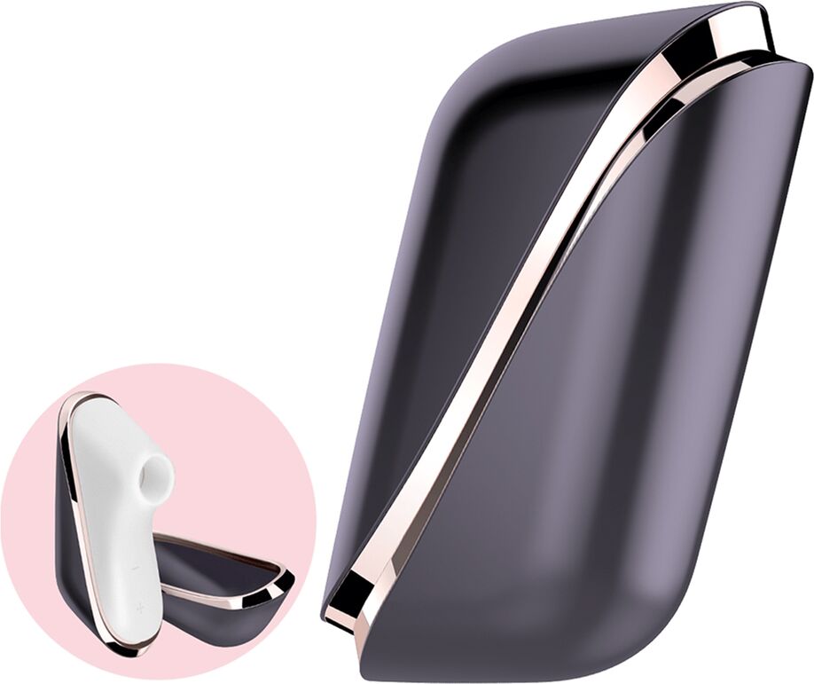 Satisfyer Estimulador de clitóris TRAVEL   Preto