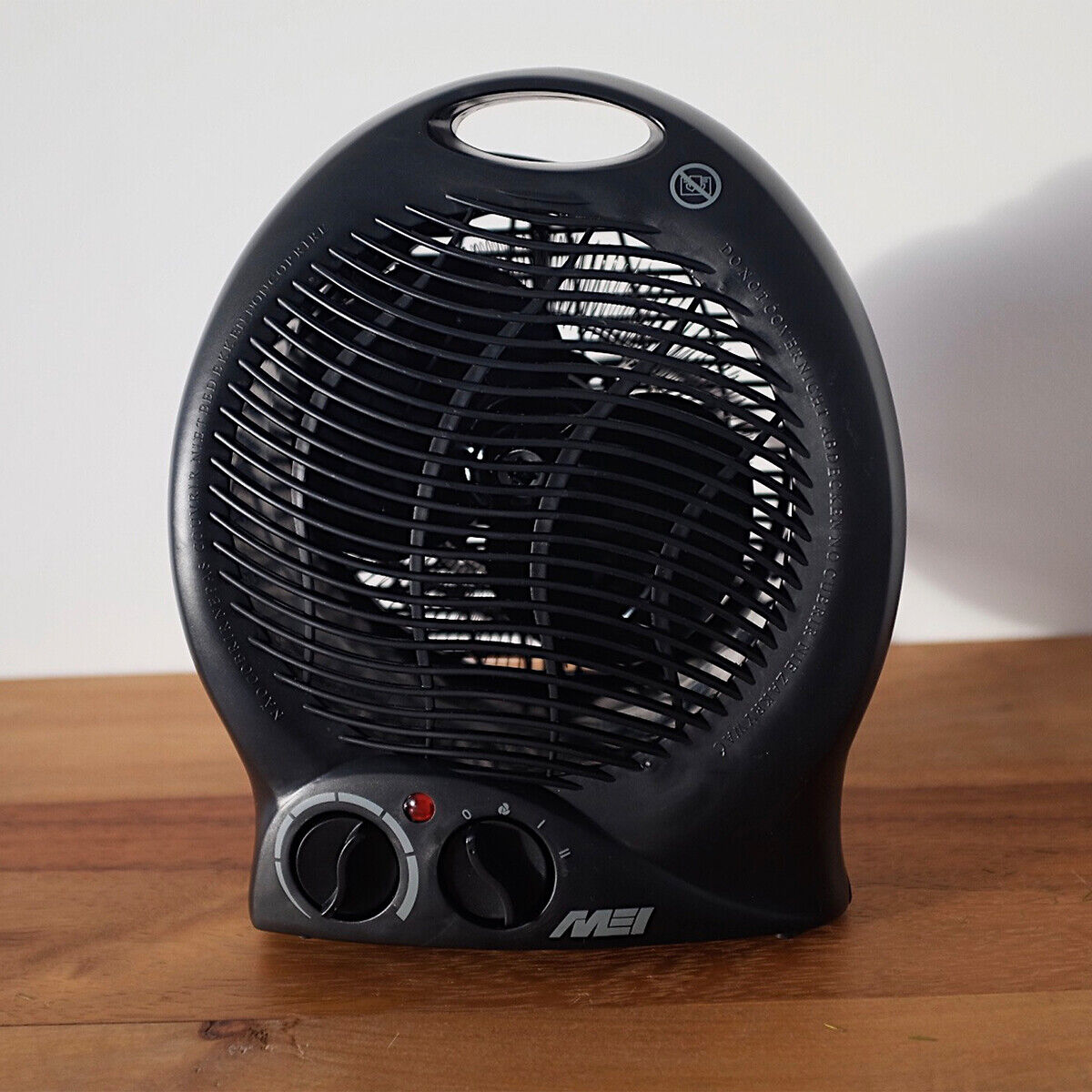 Mei Termoventilador 2 em 1, da MEI   Preto