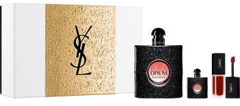 Yves Saint Laurent Black Opium coffret para mulheres . Black Opium