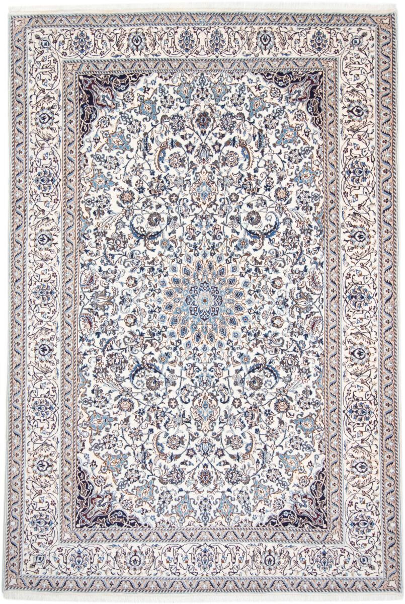 Nain Trading Oriental Rug Nain PK 290x197 Grey/Beige (Wool, Pakistan, Hand-Knotted)