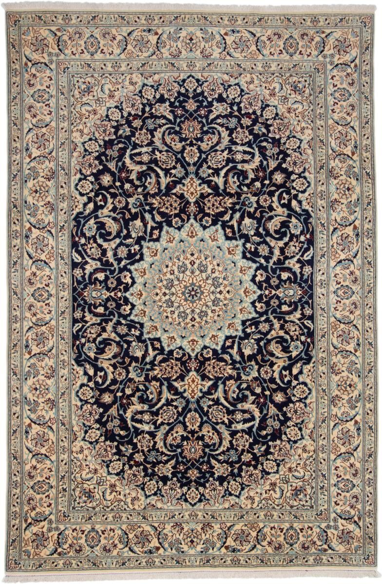 Nain Trading Oriental Rug Nain PK 303x200 Dark Grey/Dark Brown (Wool, Pakistan, Hand-Knotted)