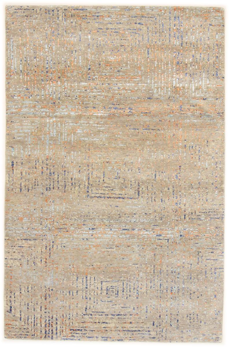 Nain Trading Tapete Sadraa 153x91 Modern/Desenho Beige (Mão-atada, Lã, Índia)