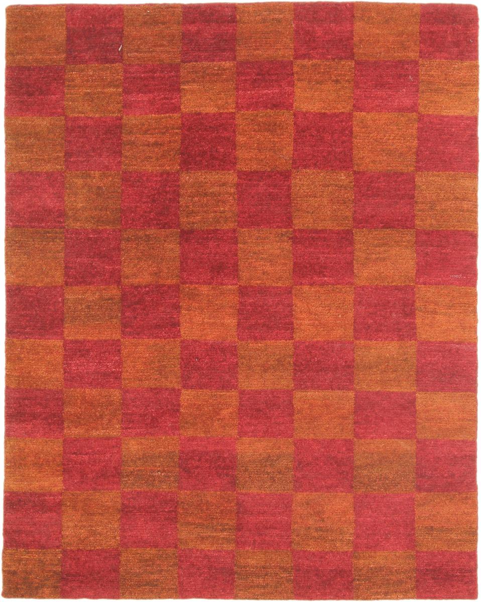 Nain Trading Tapete Sadraa 167x130 Modern/Desenho Orange (Mão-atada, Lã / Seda De Bambu, Índia)