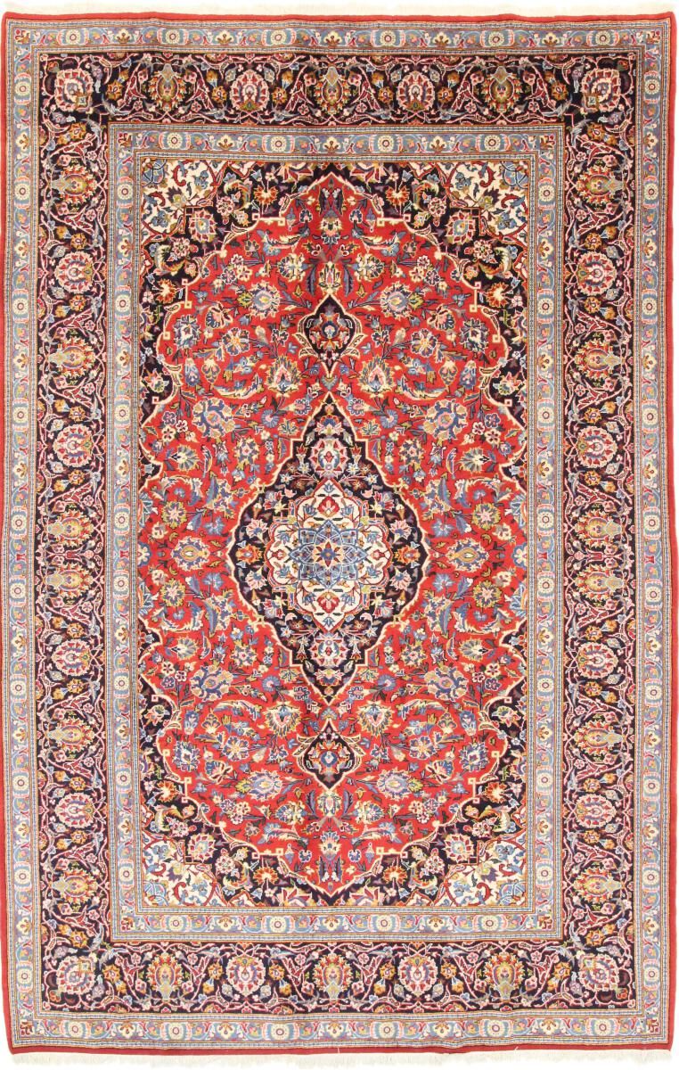 Nain Trading Tapete Oriental Keschan 333x218 Purple/Pink (Lã, Pérsia / Irão, Mão-atada)