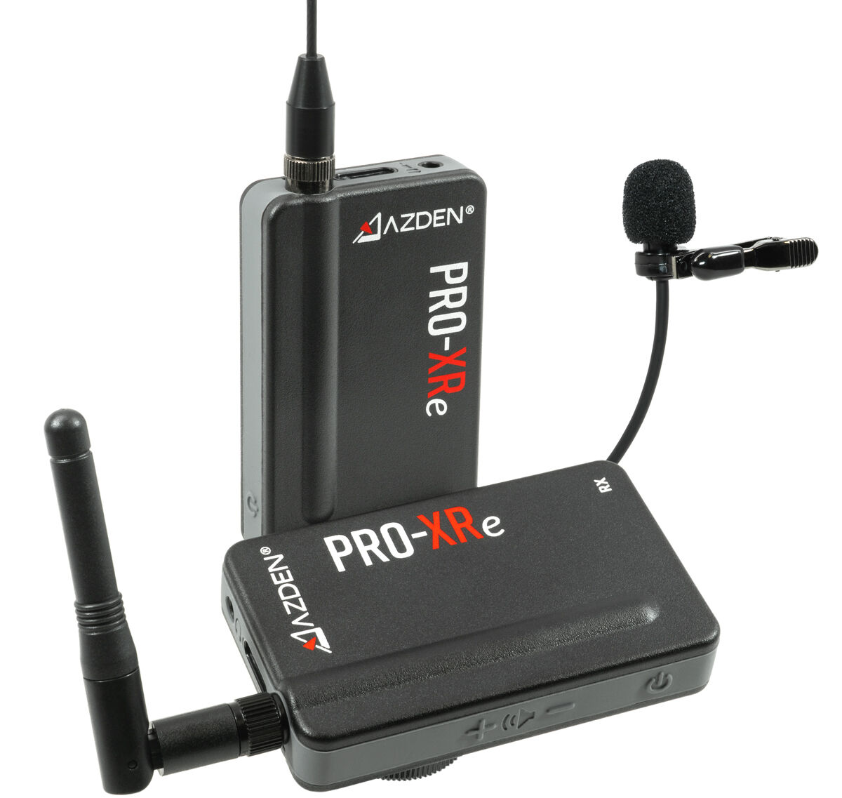 AZDEN Microfone Pro-Xre Sem Fio Compact 2.4 Ghz Alcance 150m