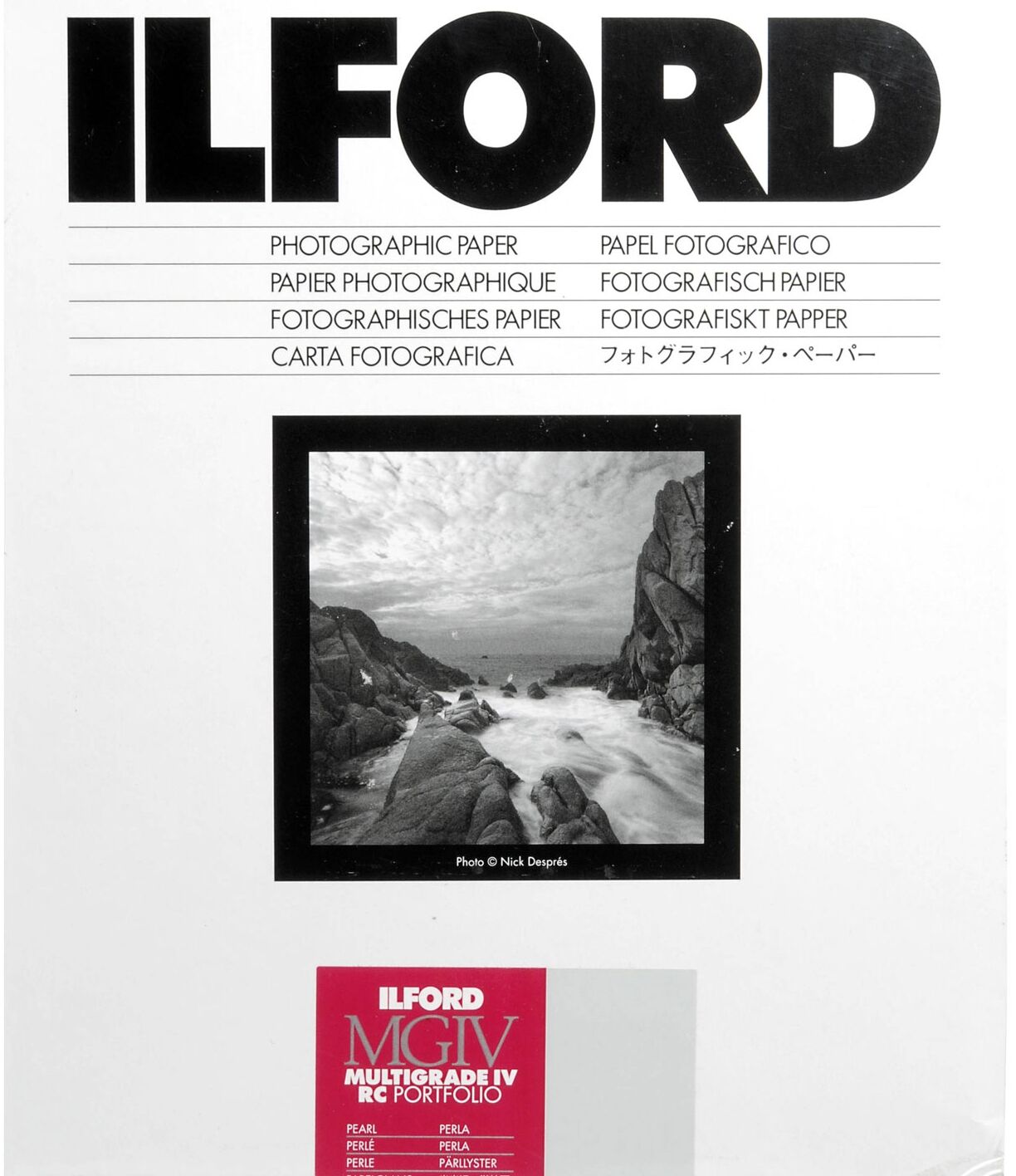 ILFORD Papel Multigrade RC Portfolio 10x15cm 100 Folhas 44K