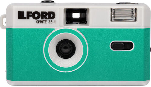 ILFORD Aparelho Foto Anal�gico Sprite 35 II Prata/Verde