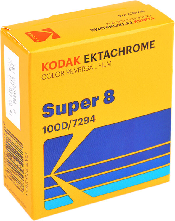 Kodak Film Ektachrome 100D 8mm para C�mara Super 8