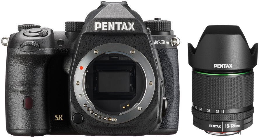 Pentax K-3 Mark III + 18-135 WR Preta