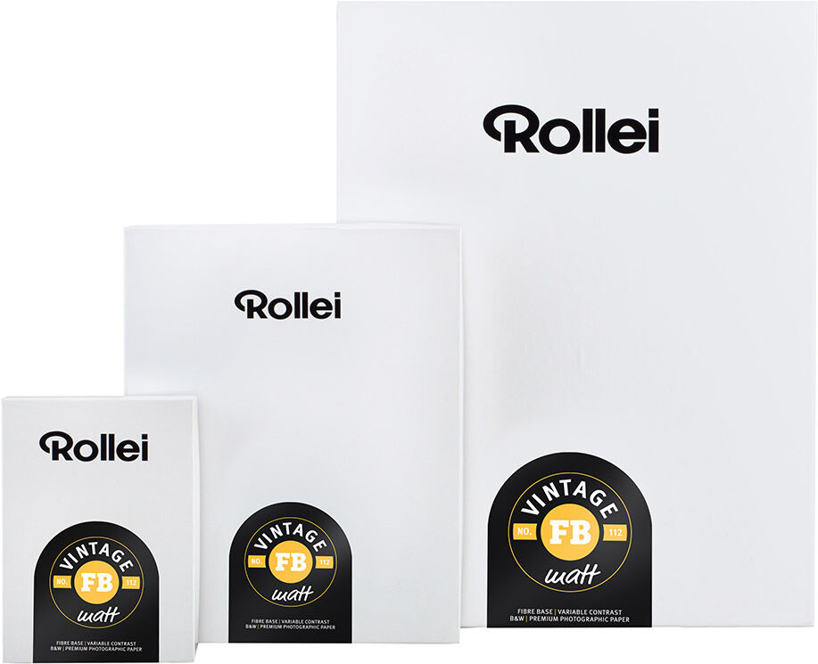 ROLLEI Papel Vintage 112 FB Mat 50.8X61cm 10 Folhas