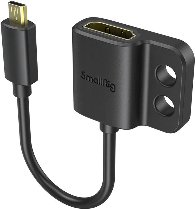 SMALLRIG 3021 Adaptador de Cabo Ultra Slim 4k HDMI (D/A)