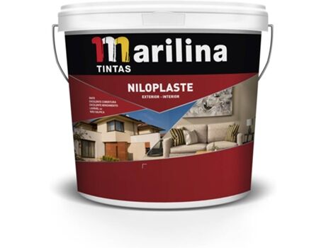 Tintas Marilina Tinta Niloplaste 15L Branco