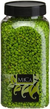 Mica Decorations Granulado 2-3Mm Decorativo Verde 650Ml