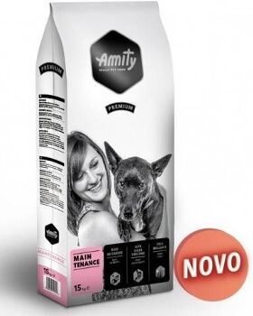 Amity Ração para Cães Premium (15Kg - Seca - Adulto)