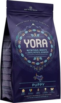 Yora Ração para Cães (1.5 kg - Seca - Cachorro - Sabor: Inseto)