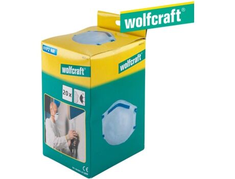 Wolfcraft Pack 20 Mascaras Anti - Poeira Ffp2 Nr D 4837000