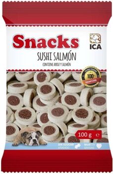 Ica Snack para Cães (104 g - Húmida-Seca - Sabor: Peixe)