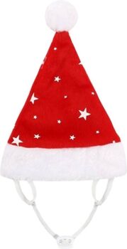 Wouapy Chapéu para Cães Natal (Vermelho - 14 cm)