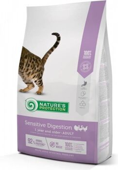 Nature'S Protection Ração para Gatos Sensitive Digestion (2 kg - Seca - Adulto - Sabor: Aves)