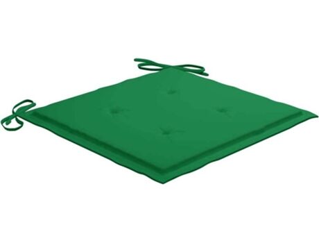 Vidaxl Conjunto 6 Almofadas para Cadeira de Jardim (Verde - Tecido - 50 x 50 x 4 cm)