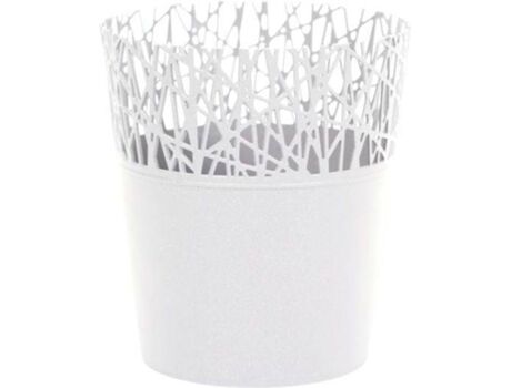 Prosperplast Vaso City (Branco - 18x20.8 cm)