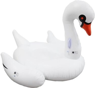 Disfrazzes Cisne Insuflável (150 cm - Branco)