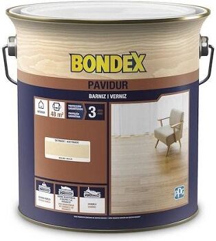 Bondex Verniz de Base Aquosa Pavidur Acetinado (Incolor - 4 L)