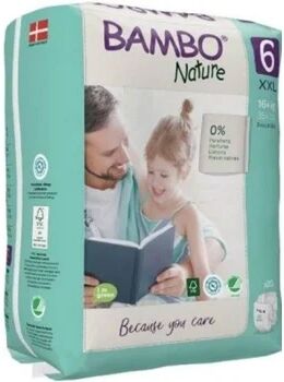 Bambo Fraldas Nature 6 (20 Unidades)