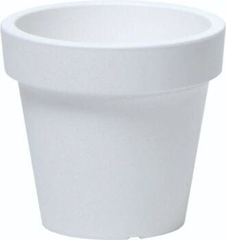 Prosperplast Vaso Lofly (Branco - 24.5 x 24.5 x 22.5 cm)