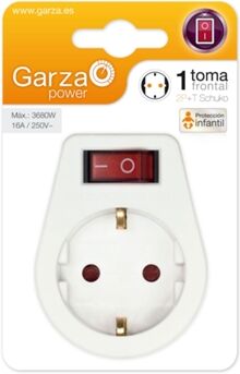 Garza Adaptador 431003 (1 Tomadas)