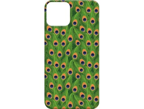 Funny Cases Capa iPhone 11 Pavão Verde